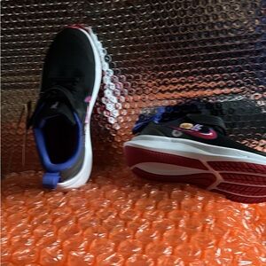 Black and Red Athletic Sneakers